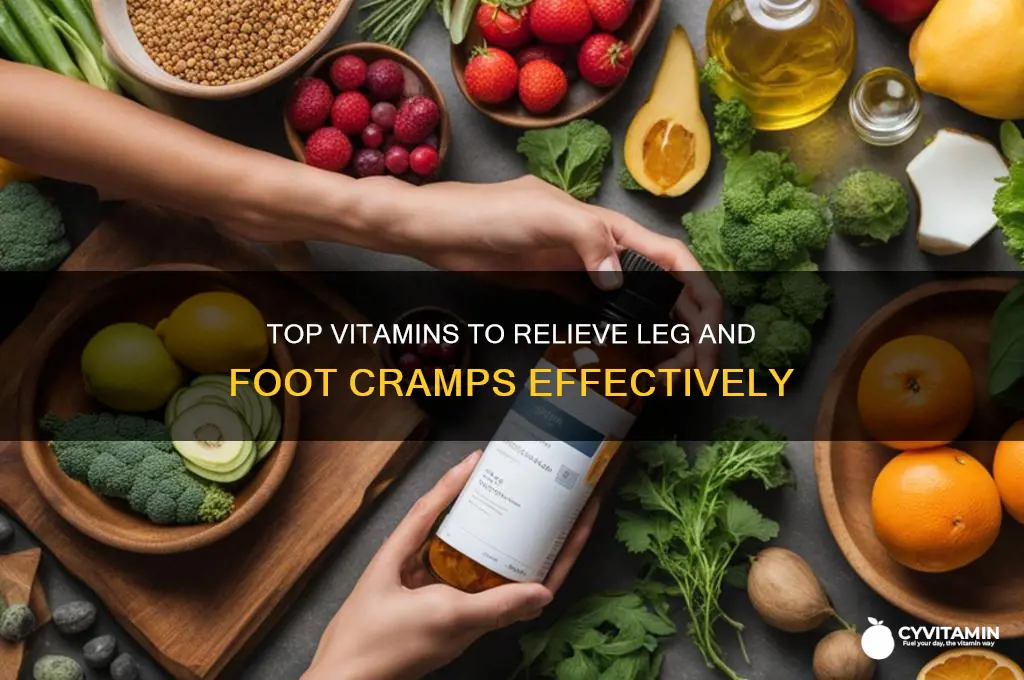 what is best vitamin to relieve leg and foot cramps