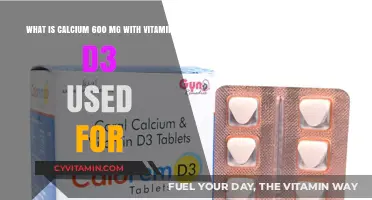 Unlocking the Benefits of Calcium 600 mg with Vitamin D3: A Guide