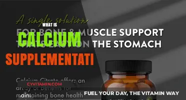 Unlocking the Benefits of Calcium Supplementation: A Comprehensive Guide