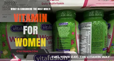 Top Women's Multivitamins: Essential Nutrients for Optimal Health & Wellness