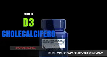 Unlocking the Power of Vitamin D3: Cholecalciferol's Essential Role in Health