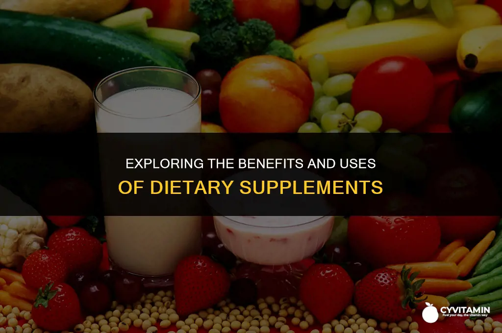 what is dietary supplement used for