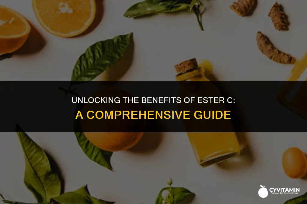 what is ester c good for