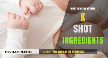 Unveiling the Essentials: What's Inside a Vitamin K Shot?