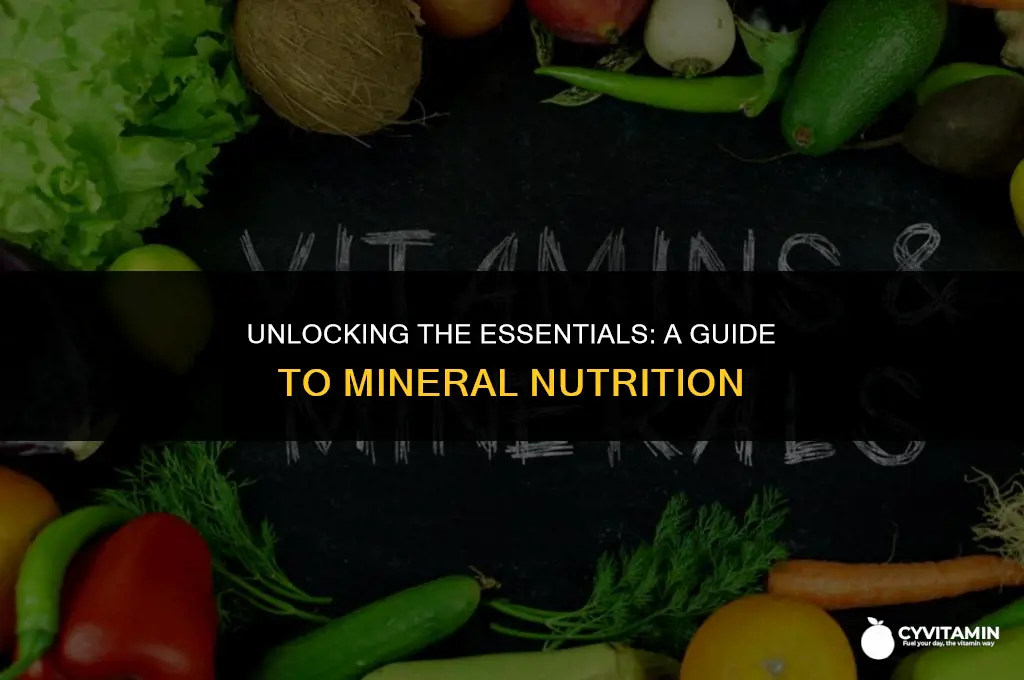 what is mineral nutrition