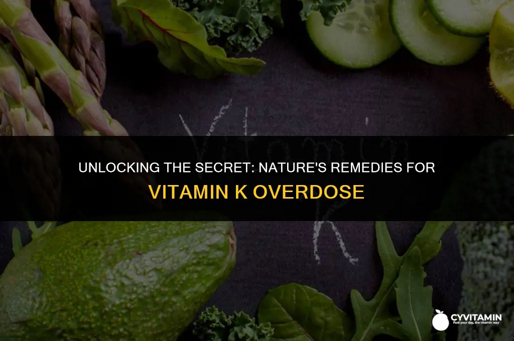 what is the antidote for vitamin k