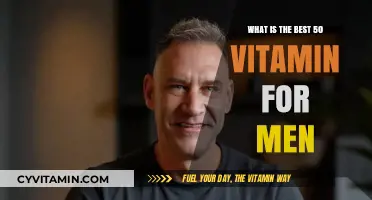 Top 50 Essential Vitamins for Men's Optimal Health and Wellness