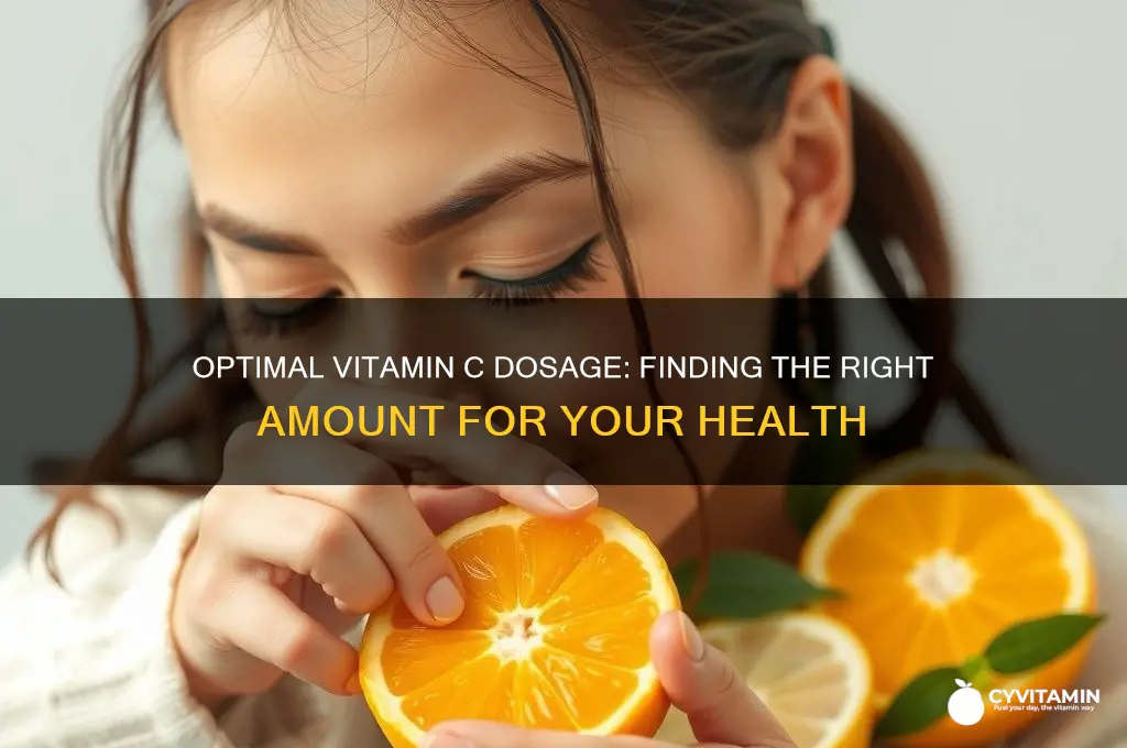 what is the best amount of vitamin c to take