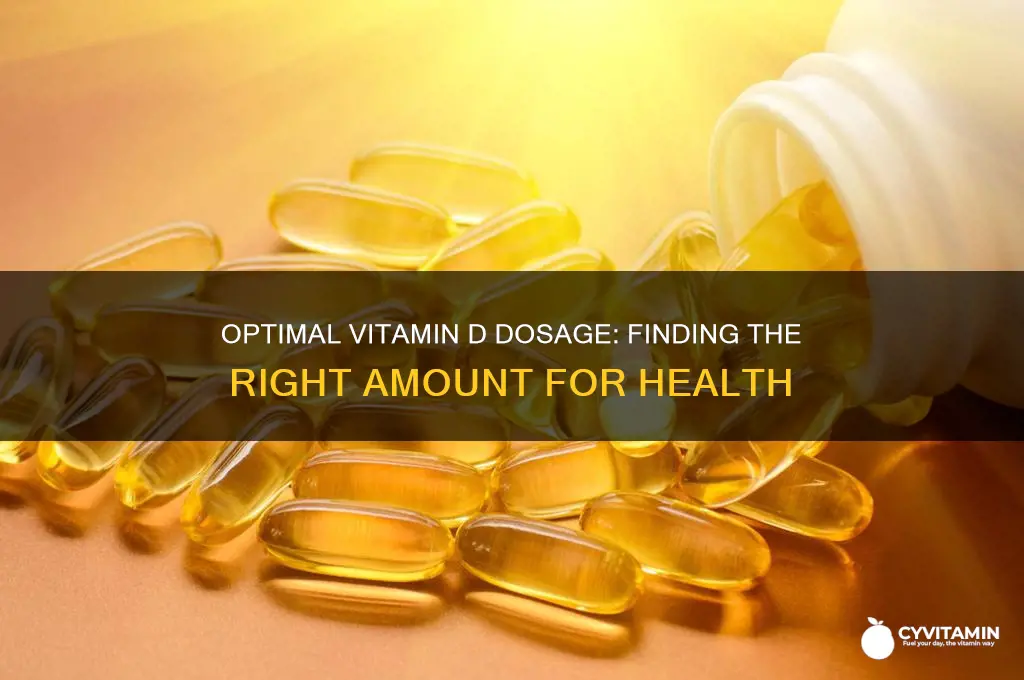 what is the best amount of vitamin d to take