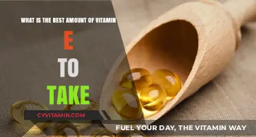 Optimal Vitamin E Dosage: Finding the Right Amount for Health