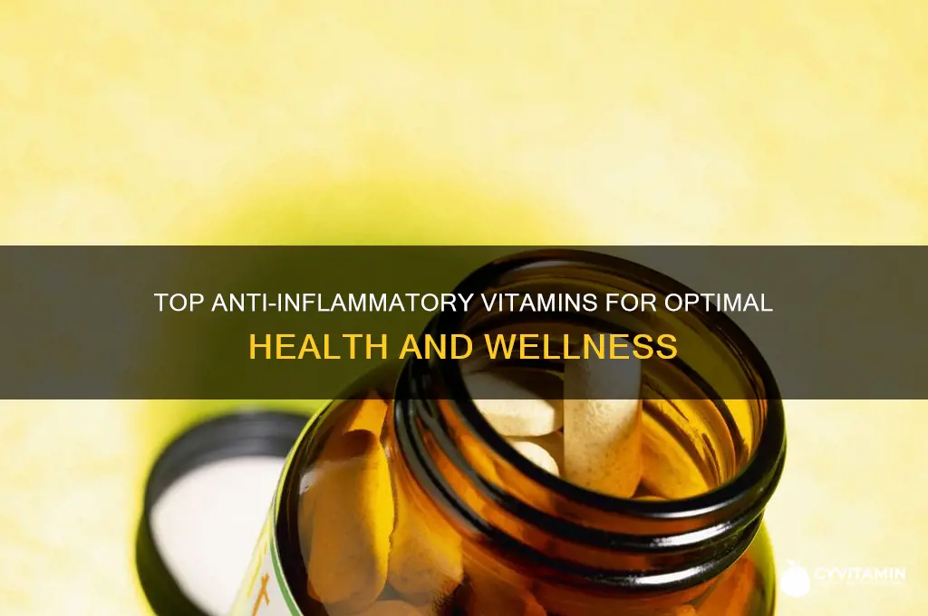 what is the best anti inflammatory vitamin
