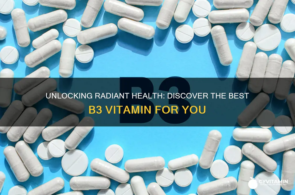 what is the best b3 vitamin