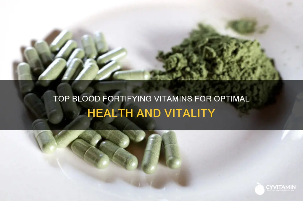 what is the best best blood fortifier vitamin