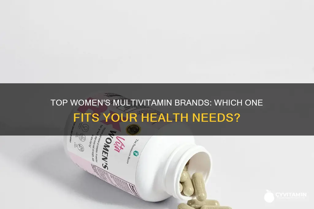 what is the best brand of multivitamin for women
