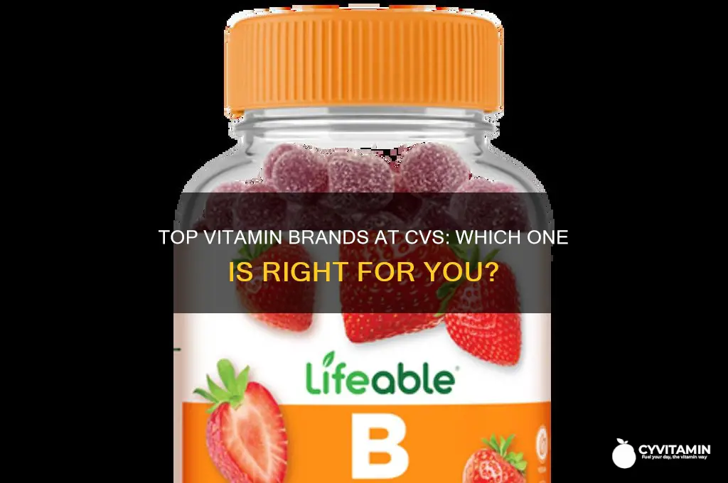 what is the best brand of vitamins cvs has