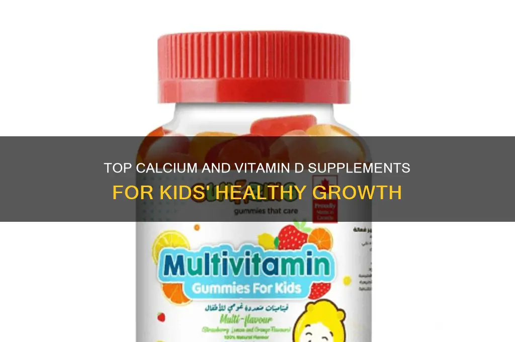 what is the best calcium and vitamin d for kids