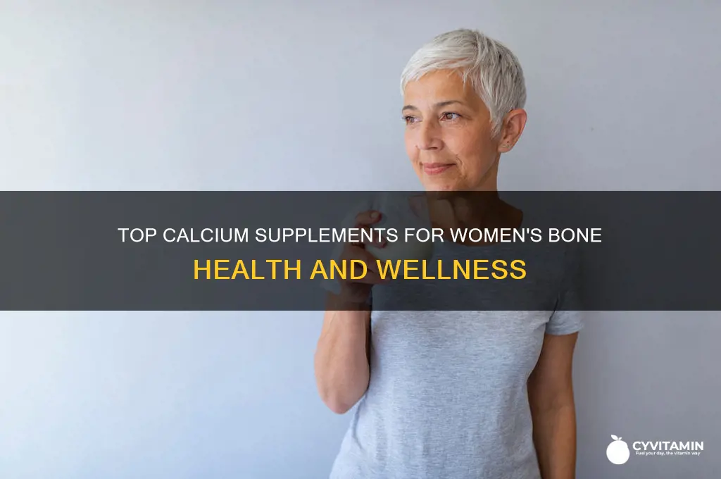 what is the best calcium for women to take