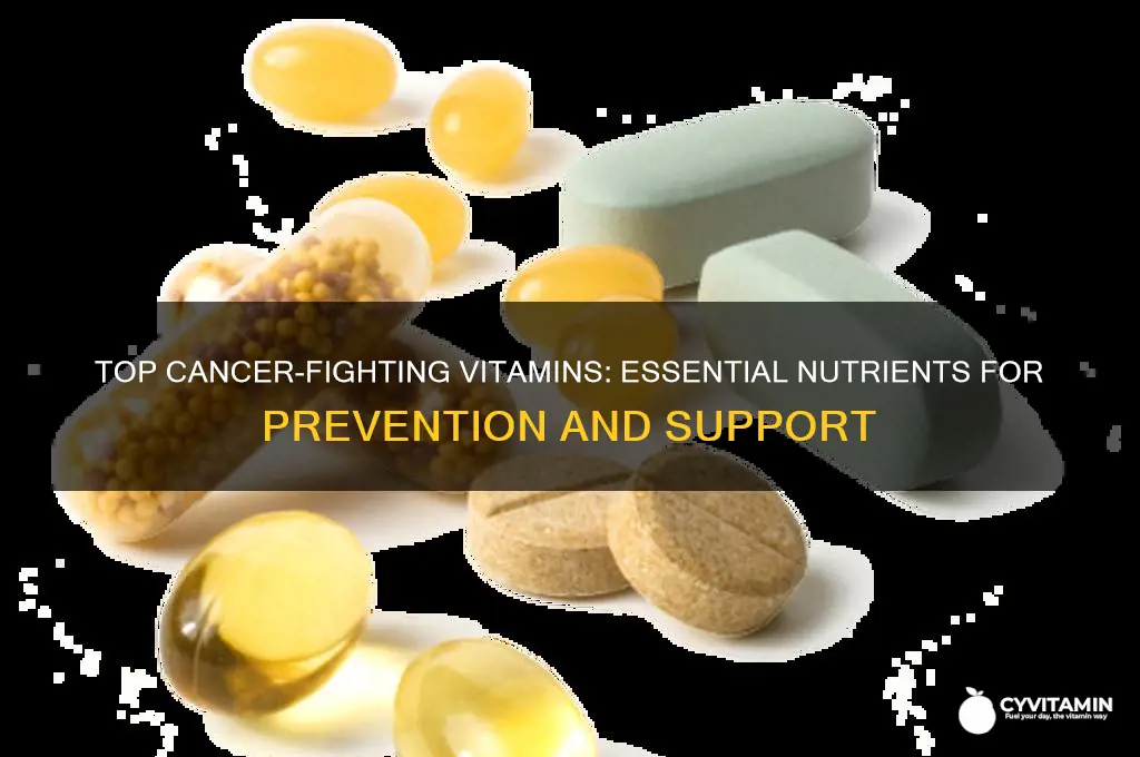 what is the best cancer fighting vitamins