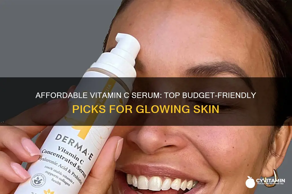 what is the best cheap vitamin c serum