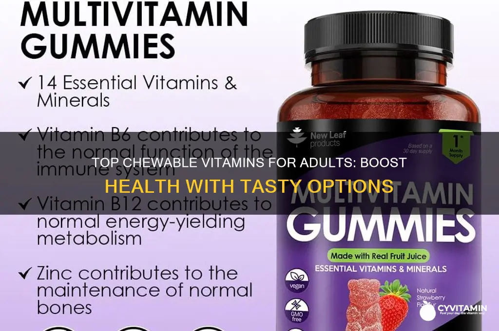 what is the best chewable vitamin for adults