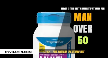 Top Complete Vitamins for Men Over 50: Optimal Health Guide