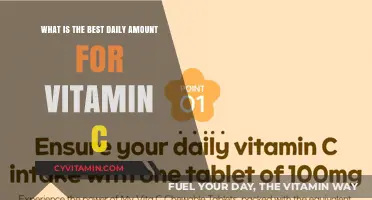 Optimal Vitamin C Intake: Daily Dose for Health and Immunity