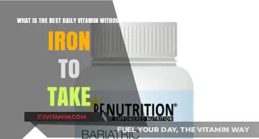 Top Daily Vitamins Without Iron: Boost Health Naturally and Safely