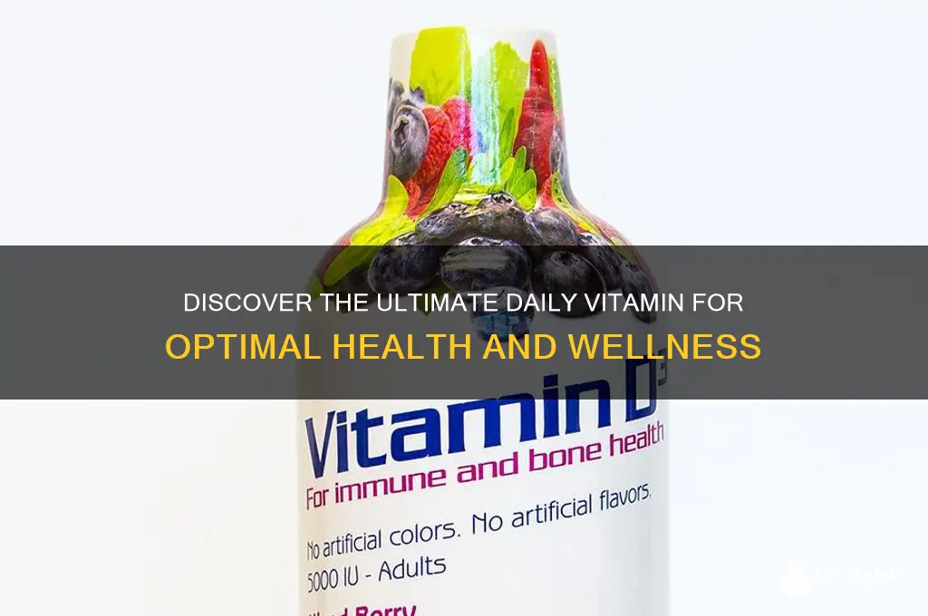 what is the best daily vitamin