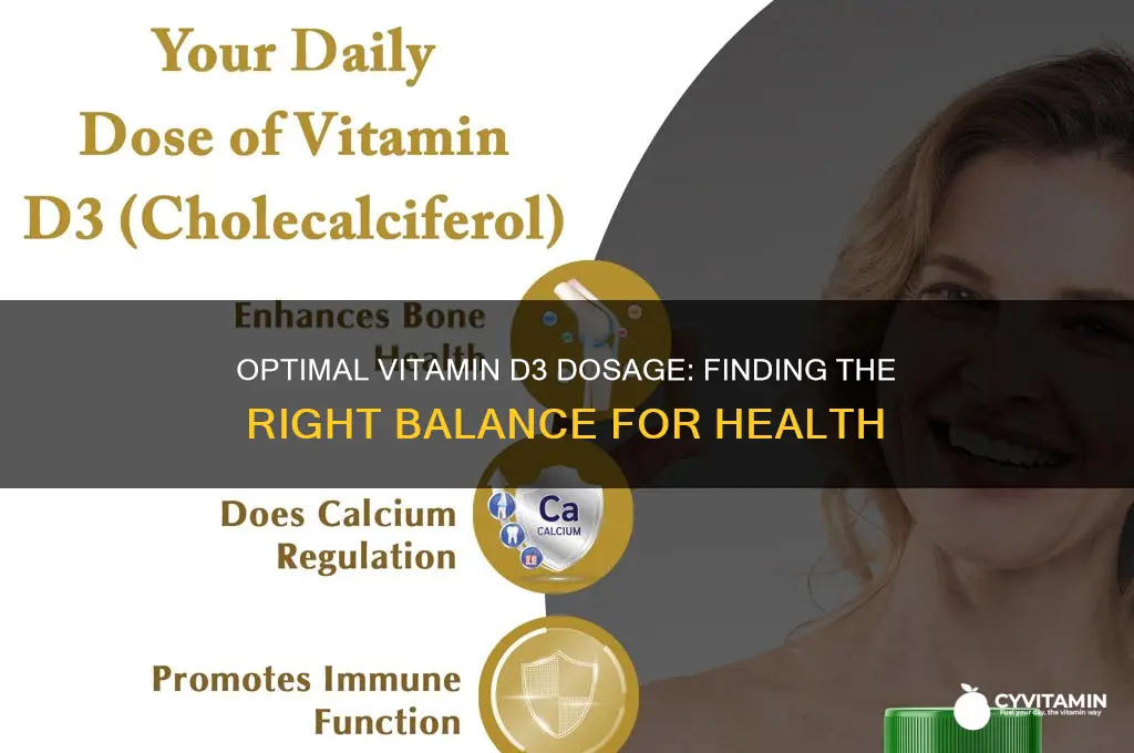 what is the best dosage for vitamin d3