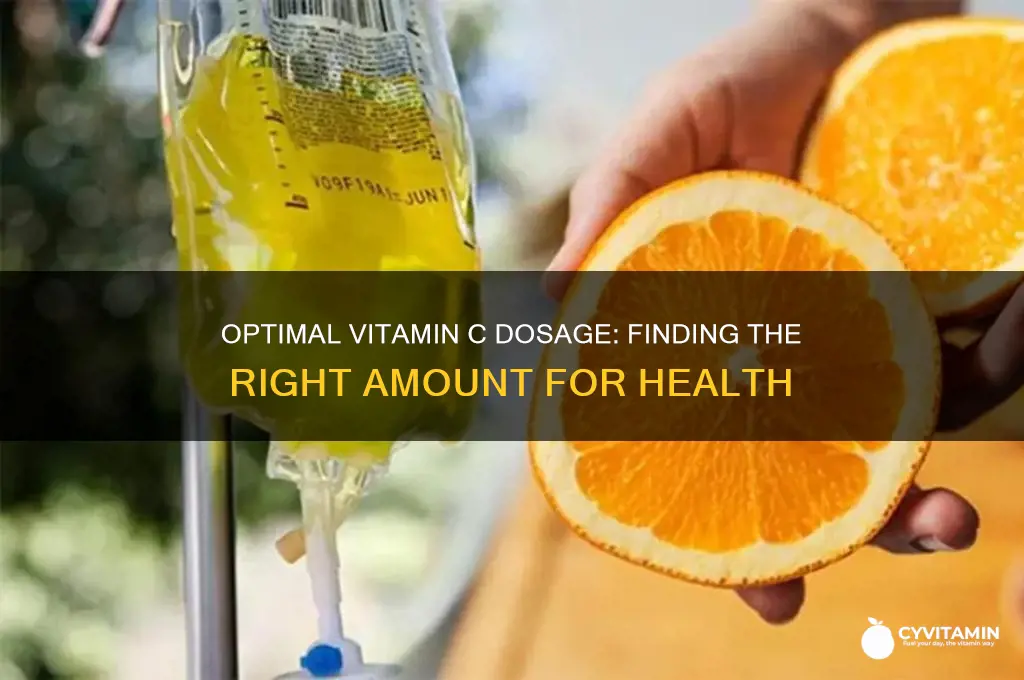 what is the best dosage of vitamin c