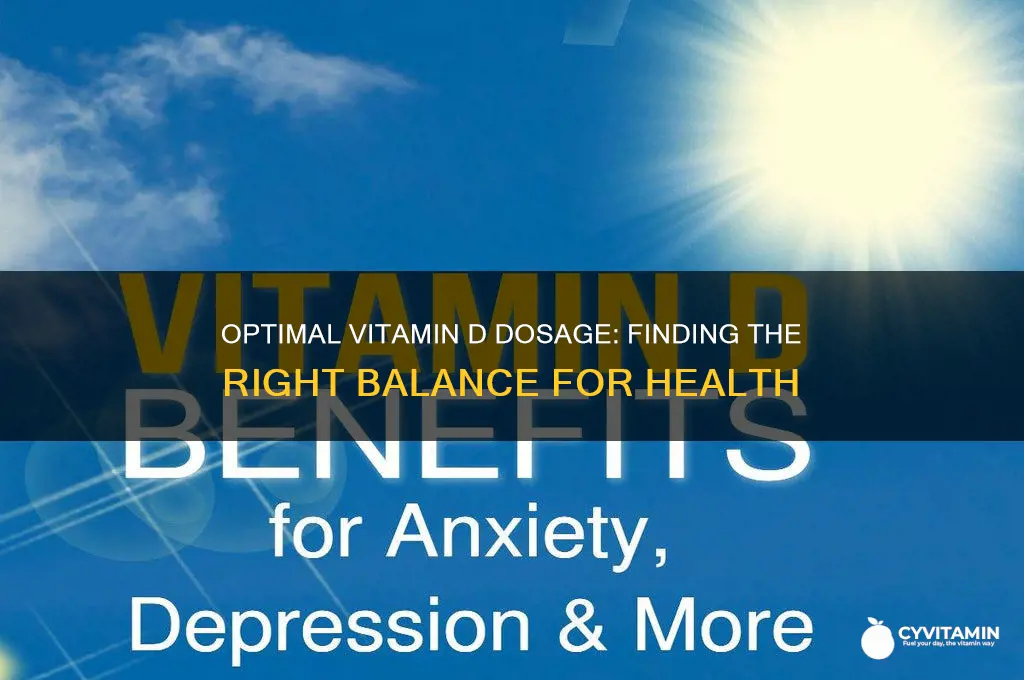 what is the best dosage of vitamin d