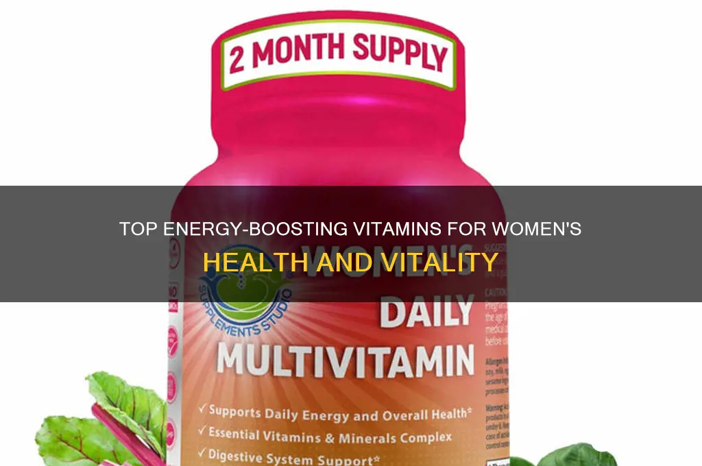 what is the best energy vitamin for women