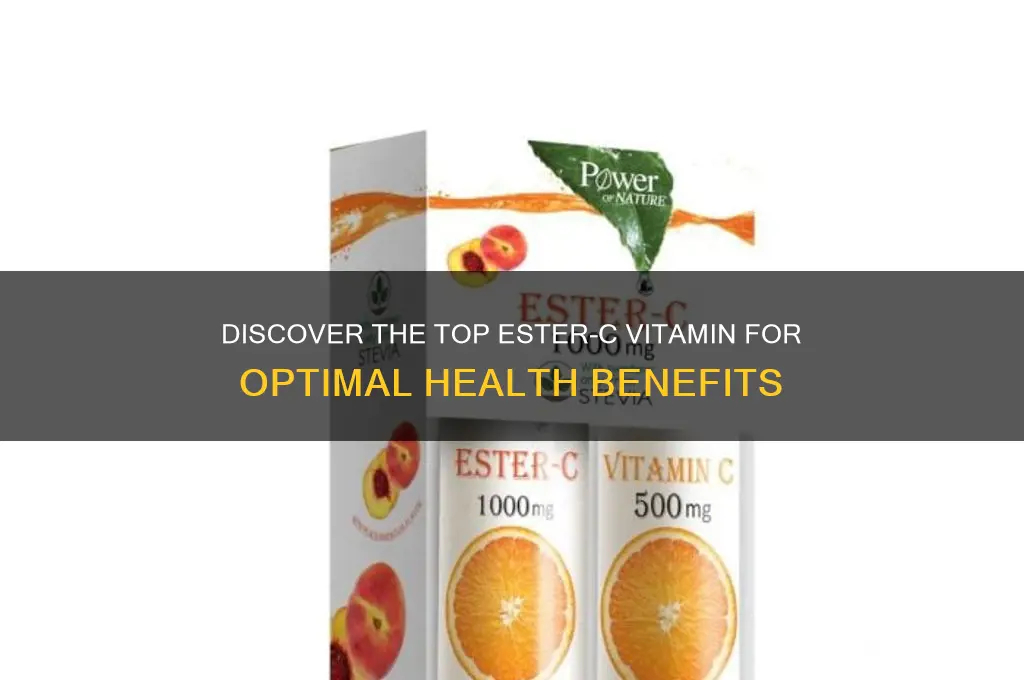 what is the best ester c vitamin