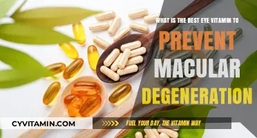 Top Eye Vitamins to Prevent Macular Degeneration: Expert Recommendations