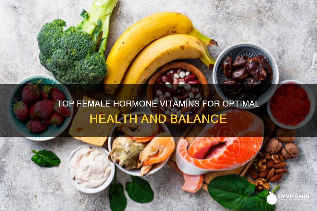 what is the best female hormone vitamin