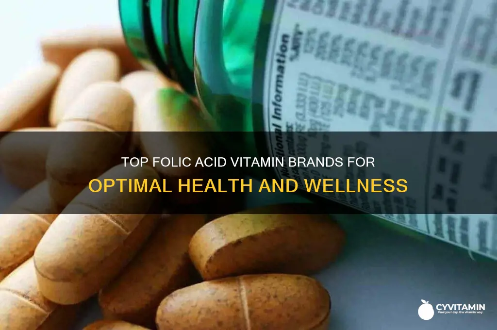 what is the best folic acid vitamin brand