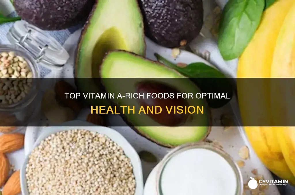 what is the best food for vitamin a