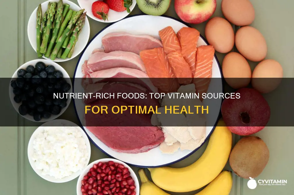 what is the best food source for vitamins