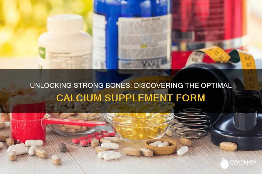 what is the best form of calcium