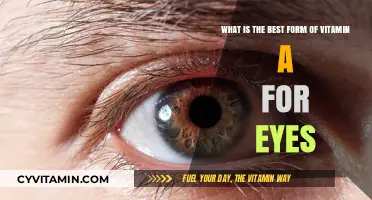 Best Vitamin A Form for Optimal Eye Health: A Comprehensive Guide
