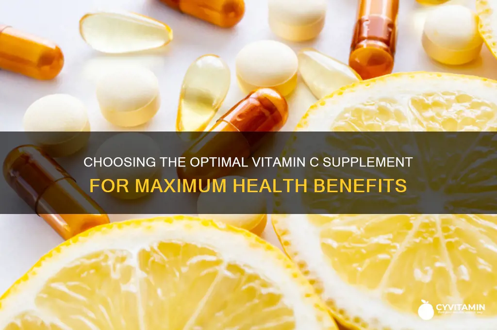 what is the best form of vitamin c supplementation