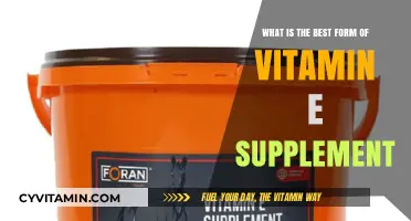 Discover the Optimal Vitamin E Supplement for Enhanced Health Benefits