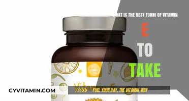 Choosing the Optimal Vitamin E Supplement: A Comprehensive Guide