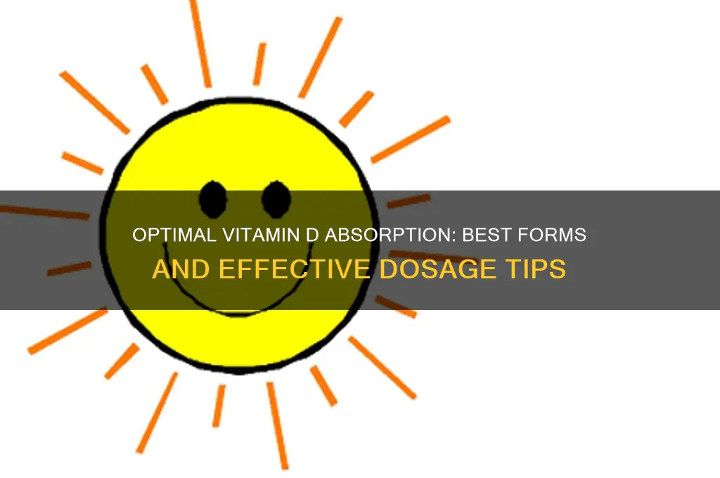 what is the best form to take vitamin d