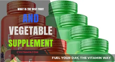 Top Fruit and Vegetable Supplements for Optimal Health and Wellness