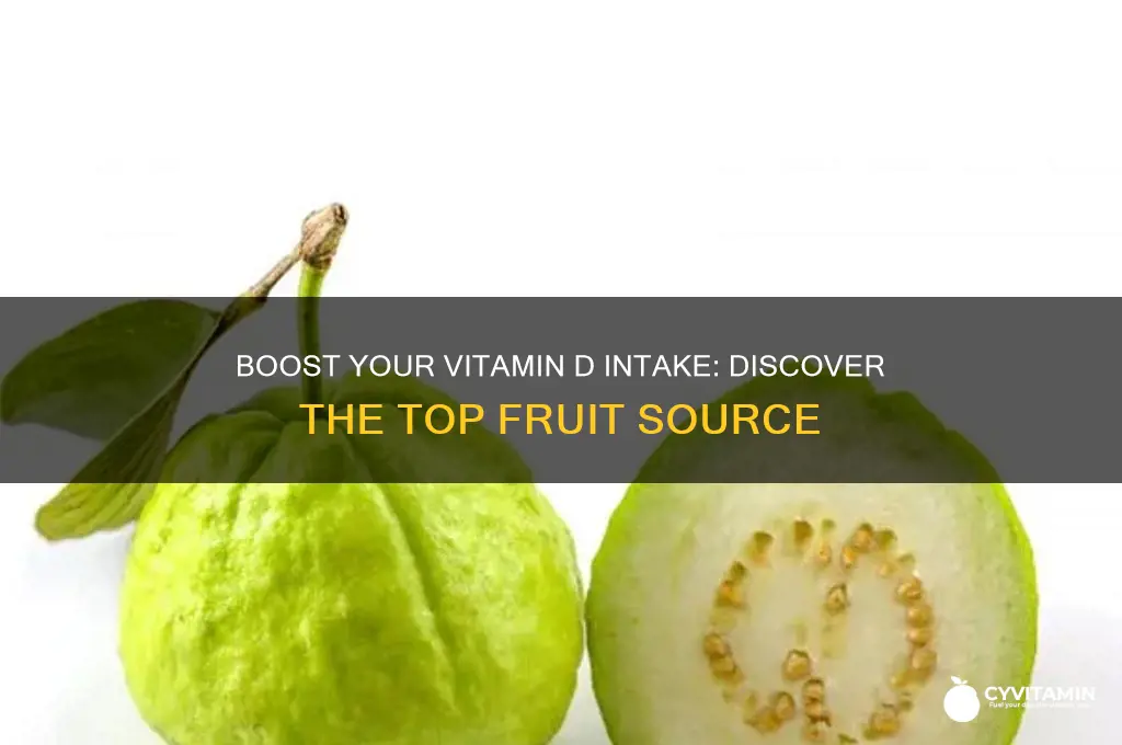 what is the best fruit for vitamin d