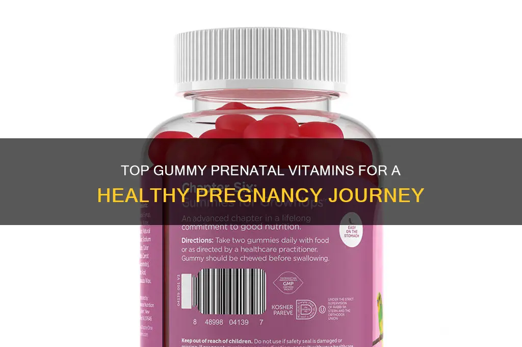 what is the best gummy prenatal vitamin