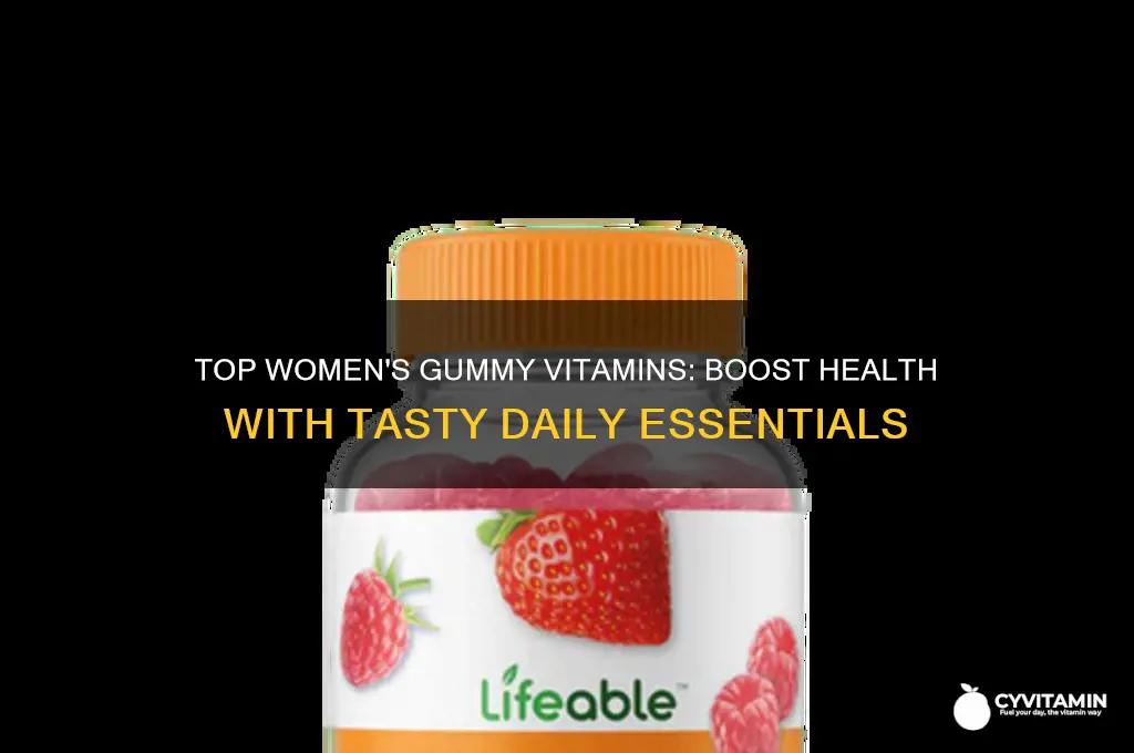 what is the best gummy vitamin for women
