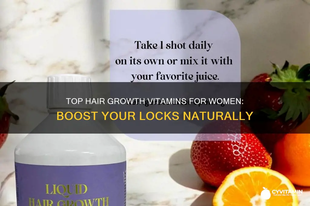 what is the best hair growth vitamin for women