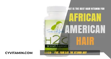 Top Hair Vitamins for Healthy African American Hair Growth